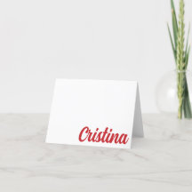 Belmont University Personalized Thank-you Card