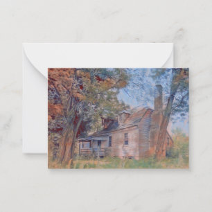 Belmont was near Ottoman, Virginia Card