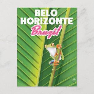 Belo Horizonte, Brazil travel poster Postcard