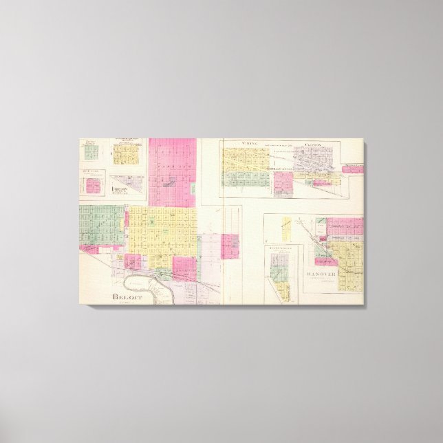Beloit, Victor, Waconda Springs, Morton, Kansas Canvas Print (Front)