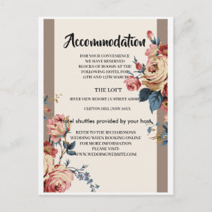 beloved  Accommodation card