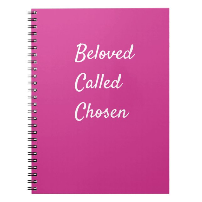 Beloved Called Chosen6.5" x 8.75" Classic Notebook (Front)