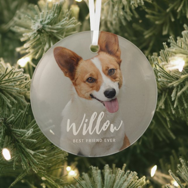 Beloved Caption Personalized Photo Ornament (Insitu)