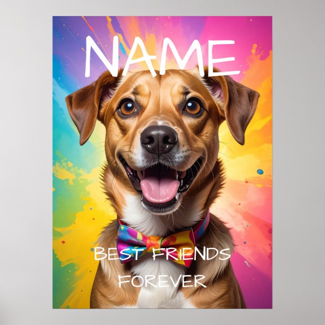 Beloved Caption Personalized Photo poster (Front)