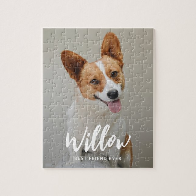 Beloved Caption Personalized Photo Puzzle (Vertical)