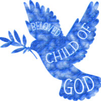 Beloved Child of God Dove Baby Design- Dove Baby B