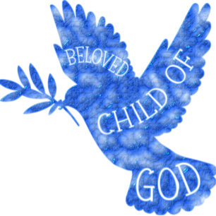 Beloved Child of God Dove Baby Design- Dove Baby B Bodysuit