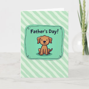 Beloved Dog Fathers Day Card