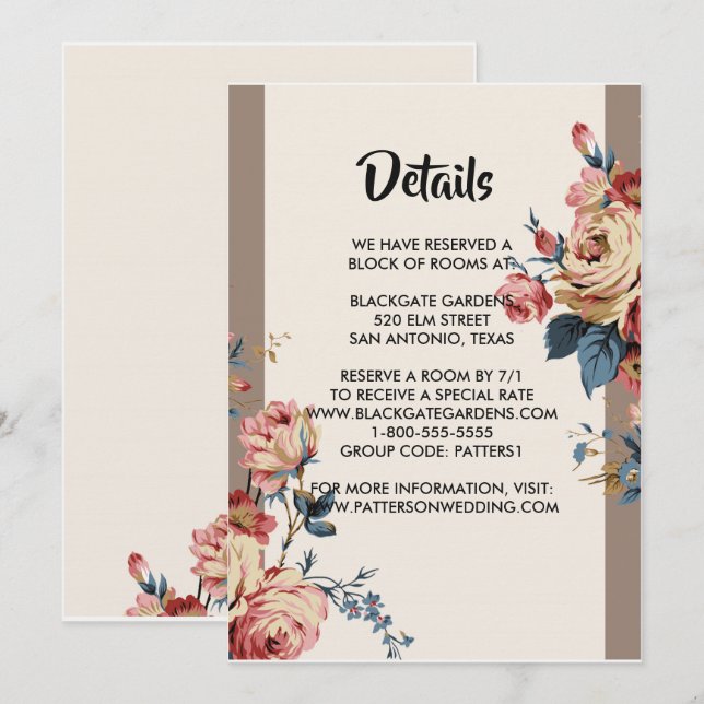 beloved Enclosure Invitation (Front/Back)