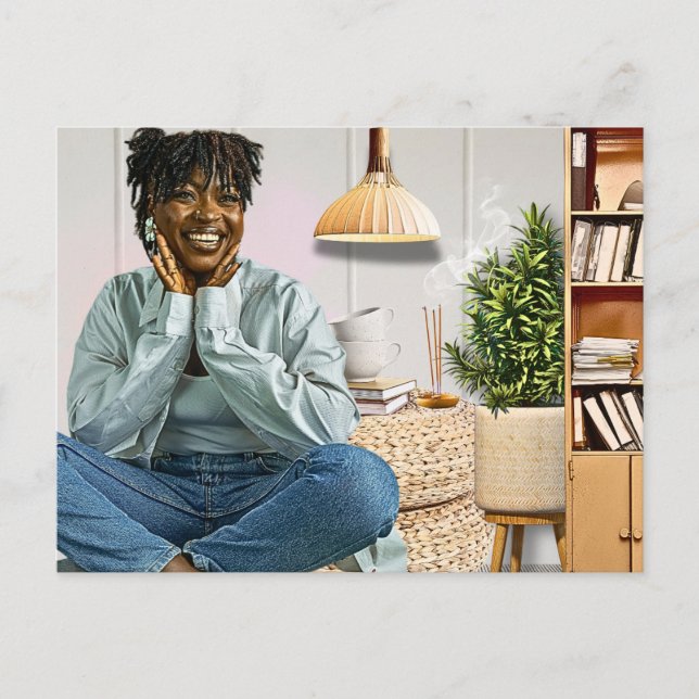 Beloved Hearts, Your Light Remains Postcard (Front)