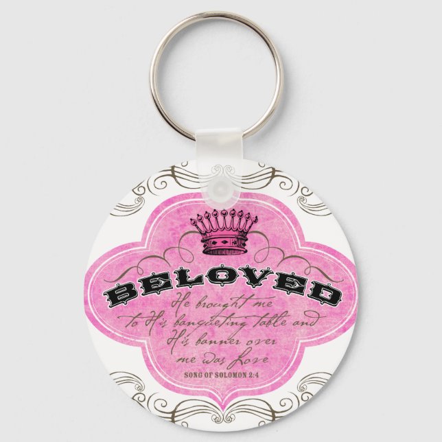 Beloved Keychain (Front)