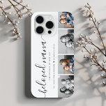 Beloved Nana Grandma Custom Family Photo Keepsake iPhone 15 Pro Max Case<br><div class="desc">This bespoke phone case, titled "Beloved Nana, " offers a daily embrace, wrapping cherished moments around a daily essential. Perfect for Mother's Day or any day, it's a heartfelt reminder for grandma of the joy she brings, with each call and text. Crafted for love, it's a gift of memories, ever...</div>