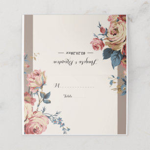 beloved place card