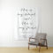 Beloved Scripture Wedding Ceremony Backdrop