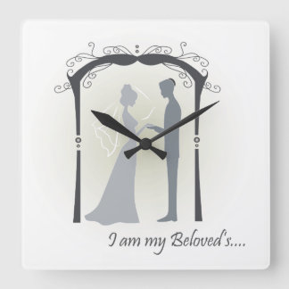 Beloved Square Wall Clock