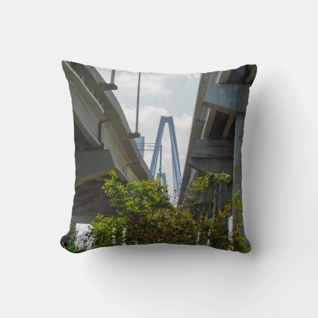 Below Arthur Ravenel Throw Pillow (Front)