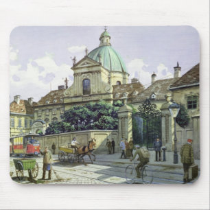 Below the Belvedere Palace in Vienna Mouse Pad