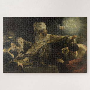 Belshazzar’s Feast: Rembrandt van Rijn Edition 1 Jigsaw Puzzle