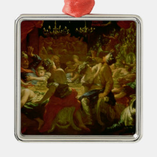 Belshazzar's Feast Metal Ornament