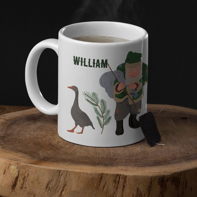 Belsnickel Cartoon Personalized Christmas Coffee Mug (Creator Uploaded)