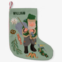 Belsnickel Cartoon Personalized Christmas