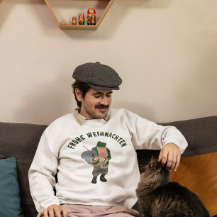 Belsnickel Cartoon Personalized Christmas Sweatshirt