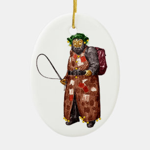 Belsnickel Ceramic Ornament