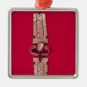 Belt buckle, from the cemetery metal ornament