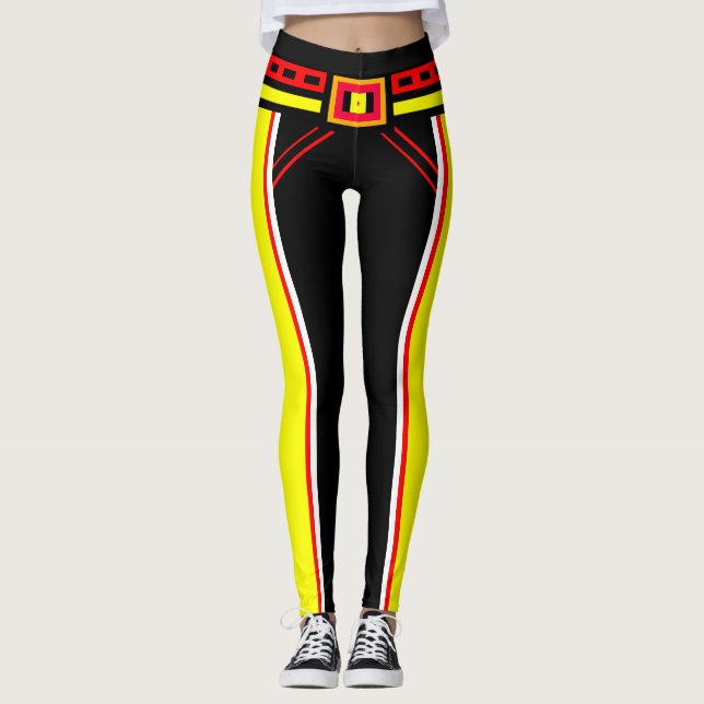 Belt Buckle Leggings (Front)