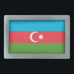 Belt Buckle with Flag of Azerbaijan<br><div class="desc">Add a bold touch of Azerbaijani pride to your outfit with our exclusive belt buckle featuring the flag of Azerbaijan! Crafted with meticulous attention to detail, this belt buckle is more than just a fashion accessory—it’s a celebration of Azerbaijan’s rich heritage and cultural identity. The vibrant design prominently showcases the...</div>