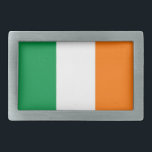 Belt Buckle with Flag of Ireland<br><div class="desc">Elegant Belt Buckle with Flag of Ireland. This product its customizable.</div>