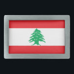 Belt Buckle with Flag of Lebanon<br><div class="desc">Add a touch of Lebanese pride to your accessories collection with our exclusive belt buckle featuring the flag of Lebanon! Crafted with meticulous attention to detail, this belt buckle is more than just a functional item; it’s a celebration of your love for Lebanon and its rich cultural heritage. The striking...</div>