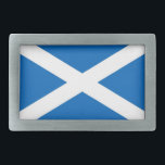 Belt Buckle with Flag of Scotland<br><div class="desc">Showcase your Scottish pride with our exclusive belt buckle featuring the flag of Scotland! Crafted with meticulous attention to detail, this belt buckle is more than just a stylish accessory; it’s a celebration of Scotland’s rich heritage and cultural pride. The elegant design prominently displays the iconic Saltire, making this buckle...</div>