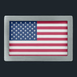 Belt Buckle with Flag of United State of America<br><div class="desc">Add a patriotic touch to your attire with our exclusive belt buckle featuring the flag of the USA! Crafted with meticulous attention to detail, this belt buckle is more than just functional; it's a celebration of American heritage and national pride. The bold design proudly showcases the iconic stars and stripes...</div>