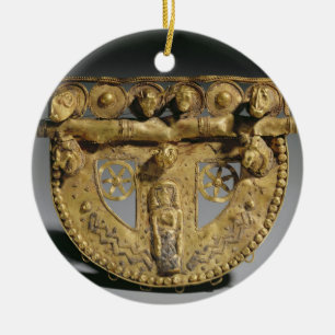 Belt-buckle with granulated decoration, Orientaliz Ceramic Ornament