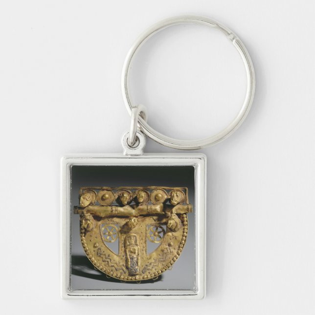 Belt-buckle with granulated decoration, Orientaliz Keychain (Front)