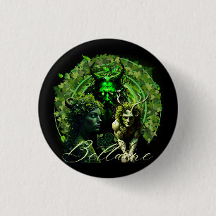 Beltaine 1 Inch Round Button
