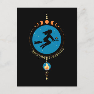 Beltane Blessings Postcard