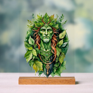 Beltane Celtic Greenman Forest God Sabbat Altar