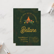 Beltane | Printemps | Invitation Roue de l'Année
