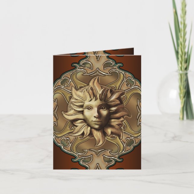 Beltane Sun Sprite Notecard (Front)