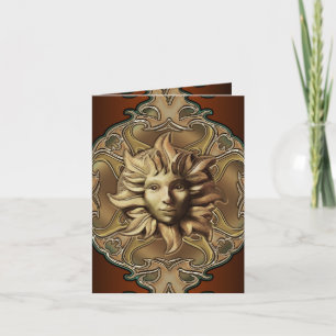 Beltane Sun Sprite Notecard