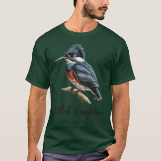 Belted Kingfisher The Bird Lover Collection TShirt