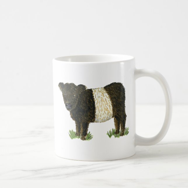 'Beltie' Belted Galloway Coffee Mug (Right)