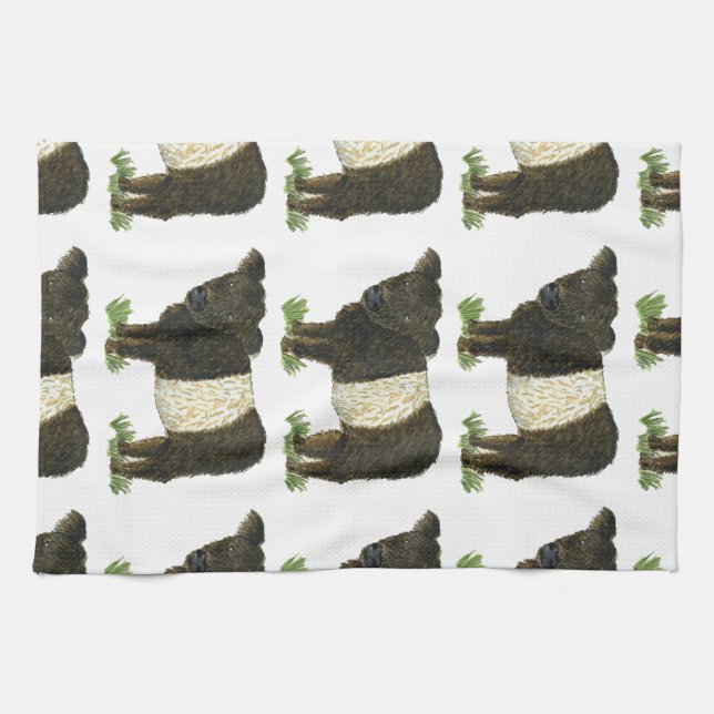 'Beltie' Belted Galloway Kitchen Towel (Horizontal)