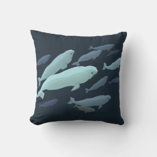 Beluga Coussin de baleines Baby Beluga Baleine Jeu