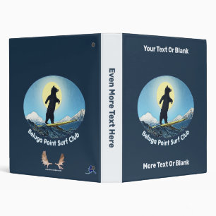 Beluga Point Surf Club Binder