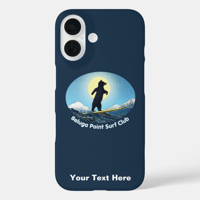 Beluga Point Surf Club Case-Mate iPhone Case (Back)