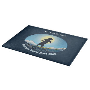 Beluga Point Surf Club Cutting Board