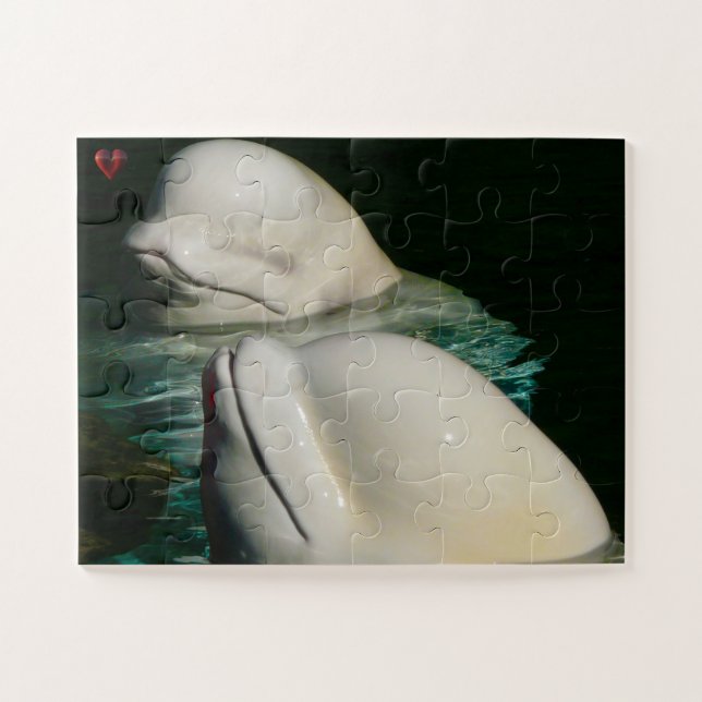 Beluga Whale Alaska Jigsaw Puzzle (Horizontal)